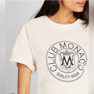NWT Club Monaco Crest T-shirt unisex xs